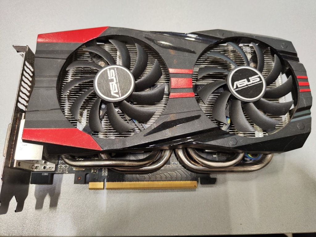 Asus Nvidia GeForce GTX 760 2GB GDDR5 Graphics Card Desktop GPU Used Working