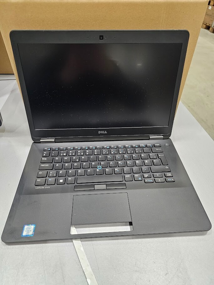 Dell Latitude E7470 Laptop Palmrest & Display - No Motherboard, Buttons Missing