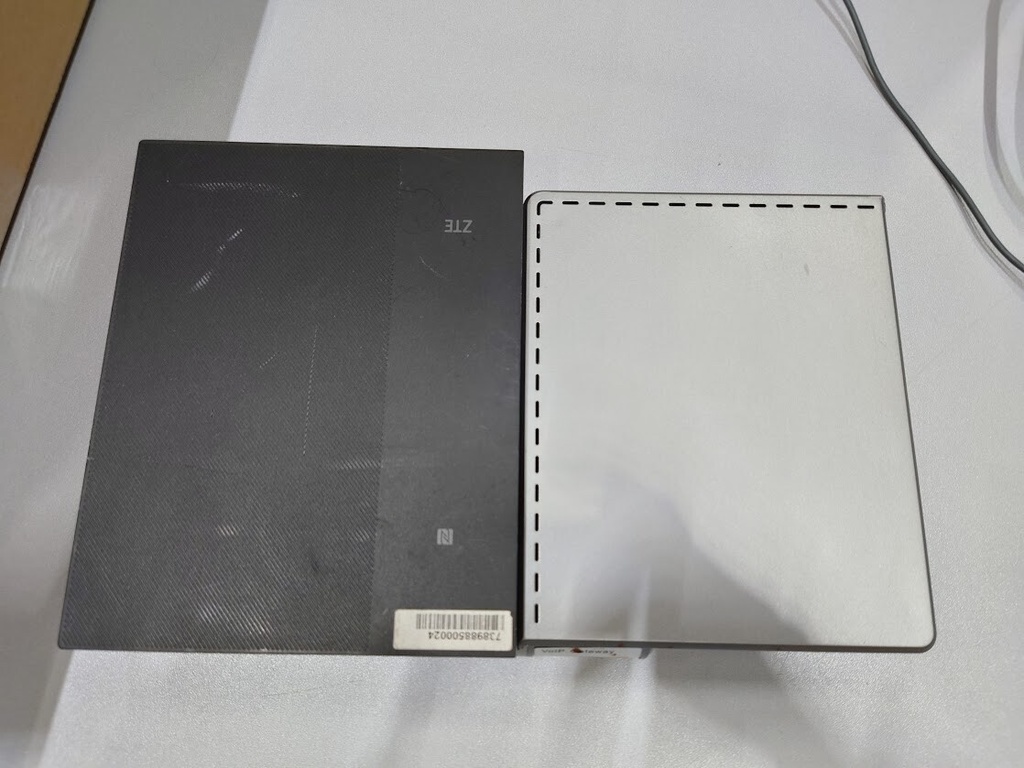 LOT OF 2 VoIP XG6545P2 & ZTE MF297D 4G LTE Router Not Working For Parts