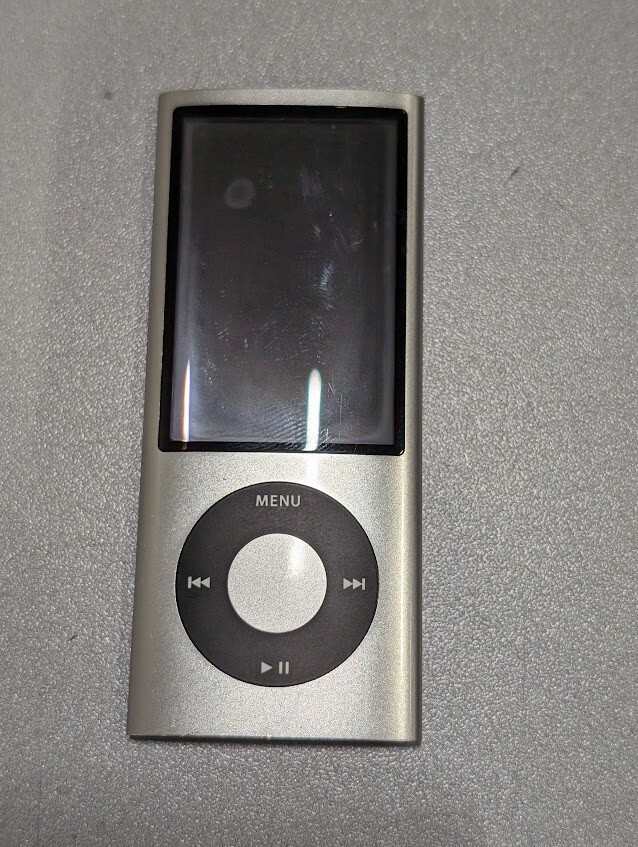 Apple iPod Nano 5th Gen A1320 Silver 8GB Used Working No Accessories or Box
