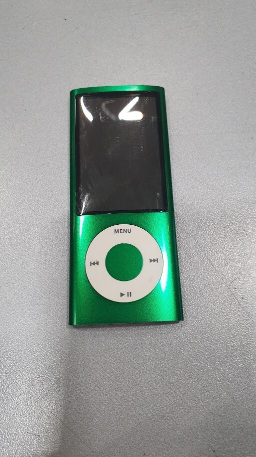 Apple iPod Nano 5th Gen A1320 Green 8GB - Used, Working, No Accessories or Box