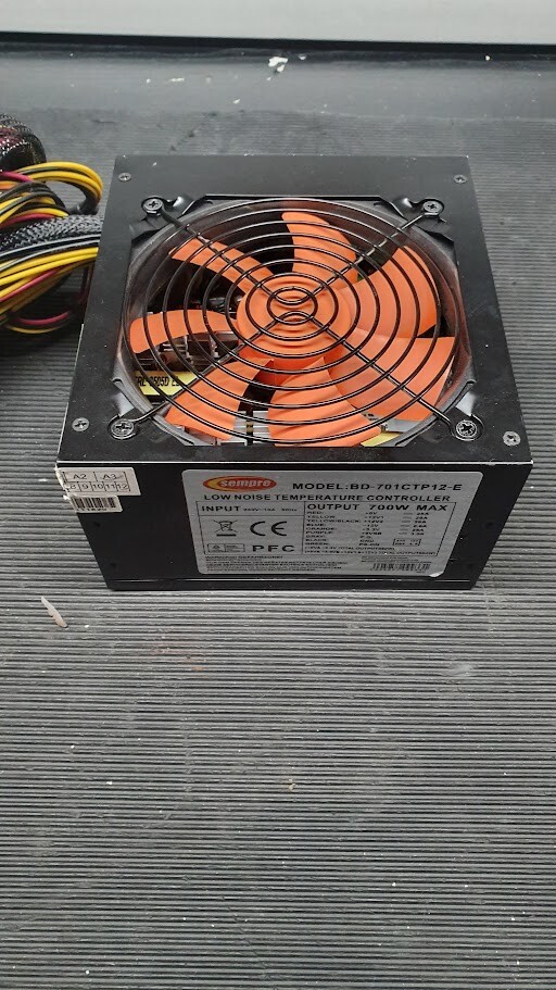 Sempre BD-401CTP12-E Power Supply 700W Used Working