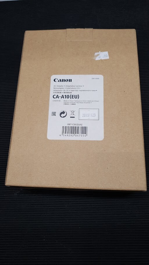 Canon CA-A10 AC Adapter For EOS C300 Mark II New Opened Box