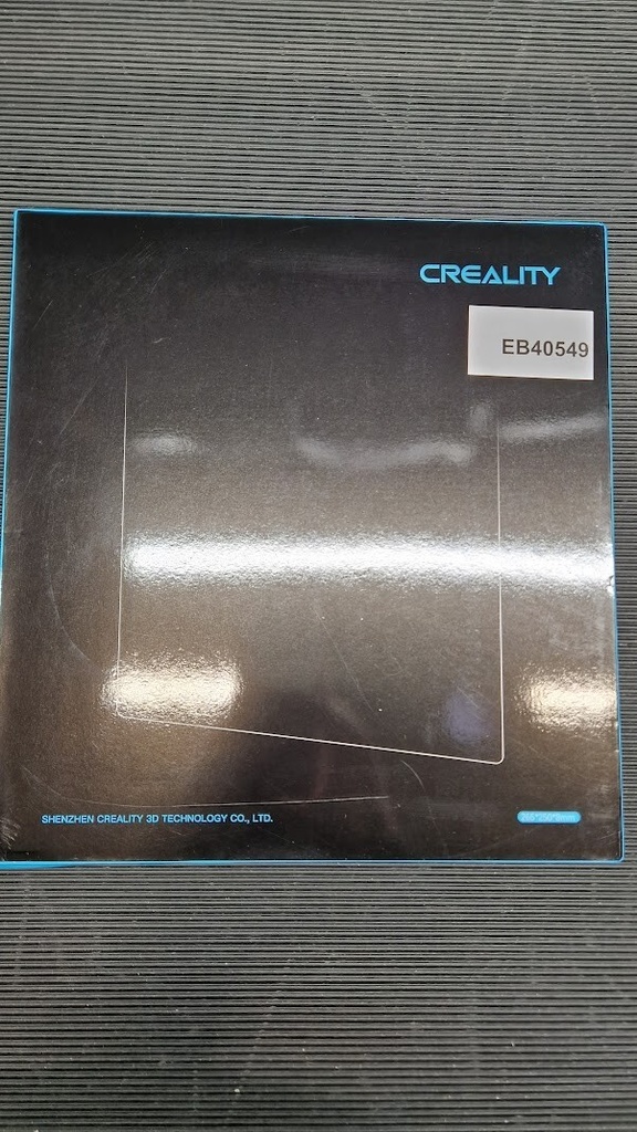 Creality Glass Build Plate 265x250x8mm - New Open Box