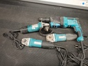 Lot of 4 Used Makita Power tools  Various Models, Not Working, For Parts/Repair