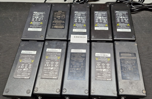 [EB65024] LOT Of 10 Adapter Various Models 42.0V 2.0A Used Working Without Power Cord